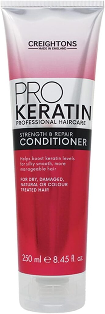 Creightons Pro Keratin Strength  Repair Conditioner (250ml) - Helps Boost Keratin Levels For Silky Smooth, More Manageable Hair. For Dry, Damaged Hair