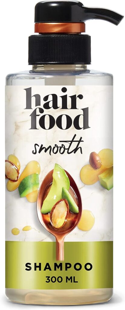Hair Food Sulfate Free Shampoo with Avocado  Argan Oil, 300 ml