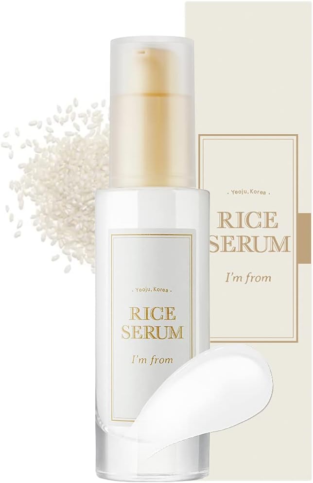 [Im From] Rice Serum, 73% Fermented Rice Embryo Extract | Improve Hyperpigmentation, Boost Collagen, Vitality, Supply nutrients to skin with Vitamin B, Healthy Glow