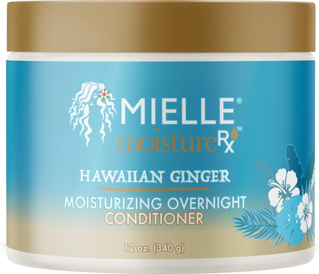 Mielle Moisture RX Hawaiian Ginger Moisturizing Overnight Conditioner 12 oz, White