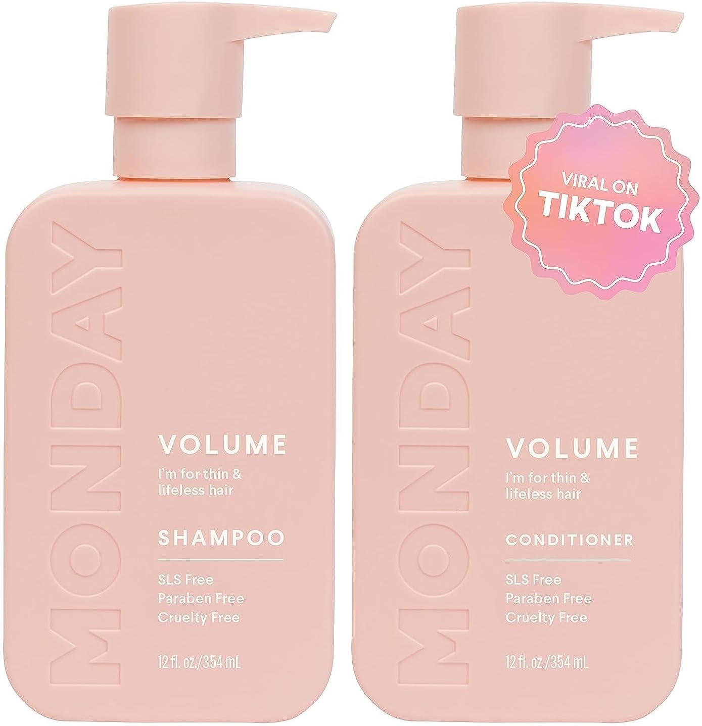 Monday Haircare Volume Shampoo Conditioner Set Review Beauty And Health 