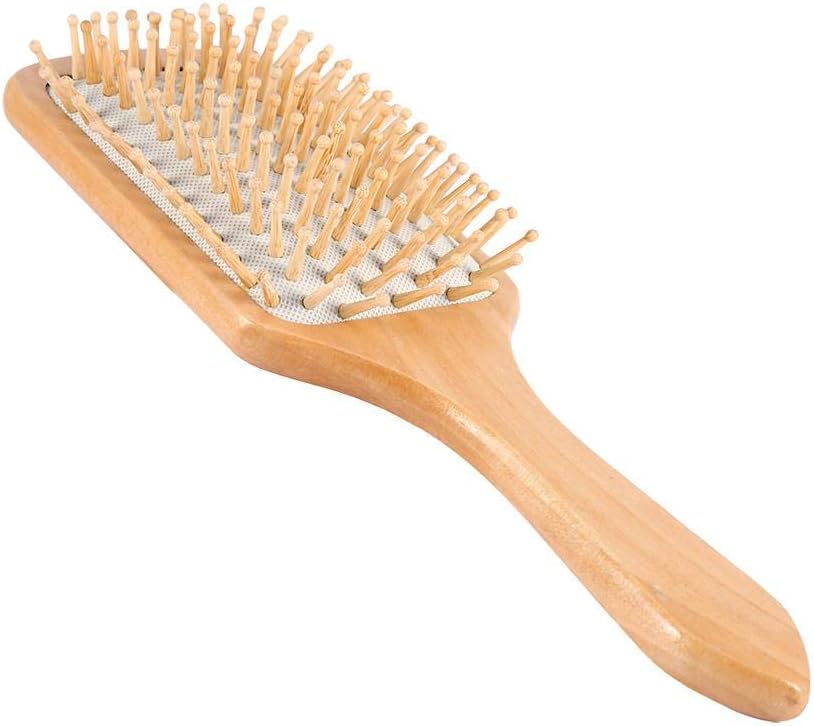 Natural Wooden Anti Static Comb/Healthy Cushion Airbag Hair Care Massage Tool