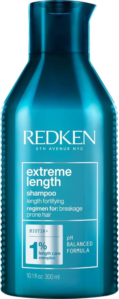 Redken Extreme Length Shampoo | For Hair Growth | Prevents Breakage  Strengthens Hair | Infused With Biotin | 10.1 Fl Oz, 10.1 fl. oz
