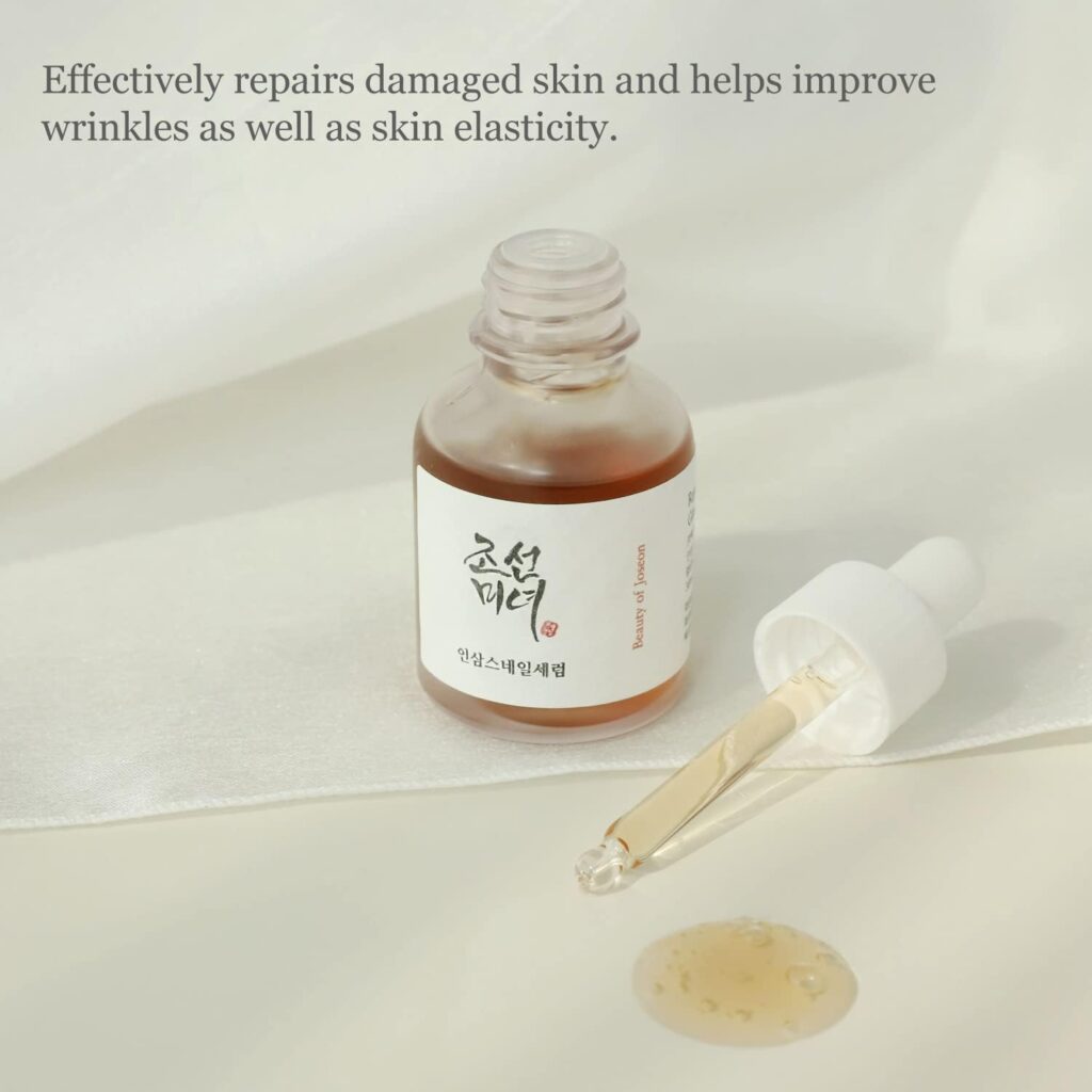 Schönheit von Joseon | Reparaturserum: Ginseng + Schneckenschleim | 30ml (1 Flüssigunze) | Koreanische Hautpflege | Für alle Hauttypen. 1er Pack